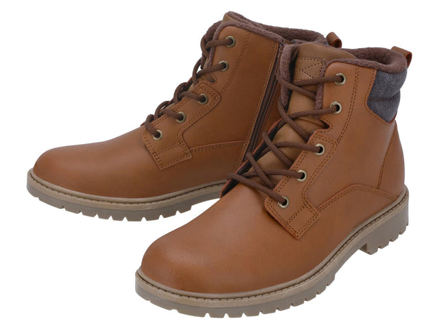 Bottines en cuir premium homme