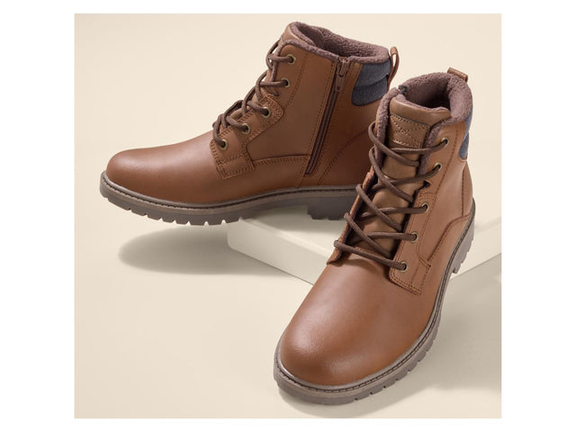 Bottines en cuir premium homme