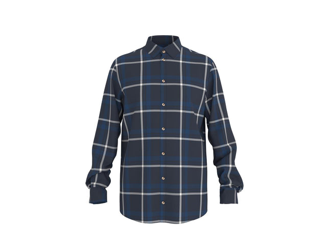 Chemise casual en flanelle homme