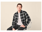 Chemise casual en flanelle homme