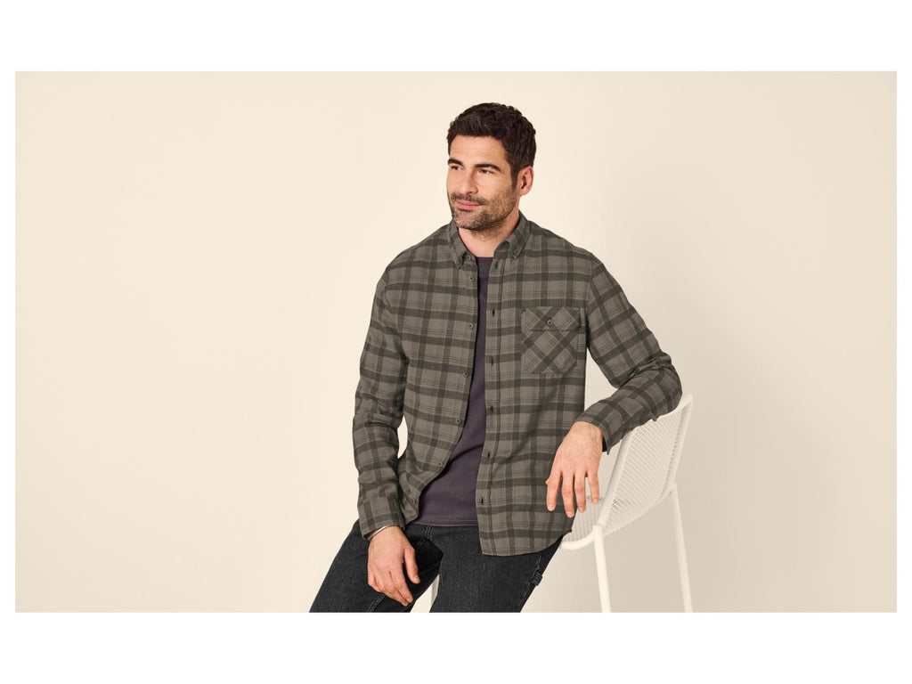 Chemise en flanelle homme