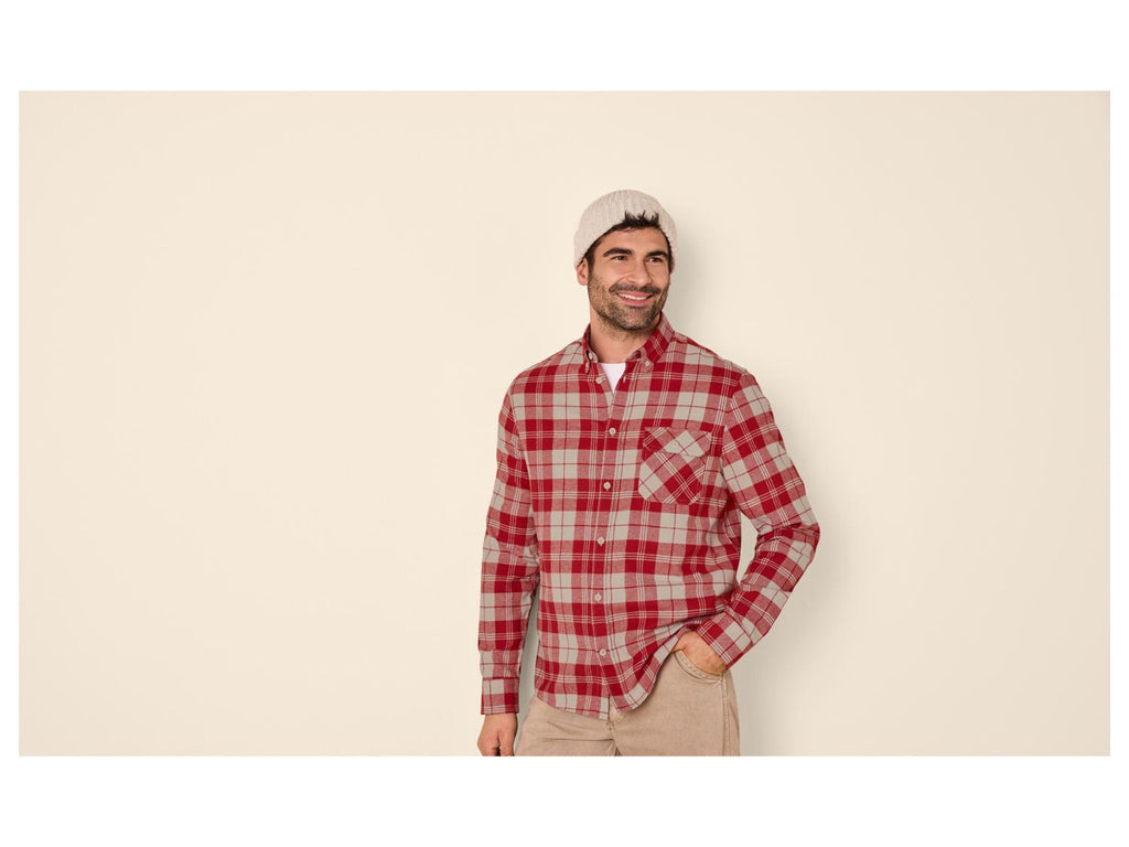 Chemise en flanelle homme