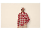Chemise en flanelle homme