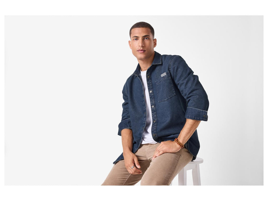 Chemise en jean homme