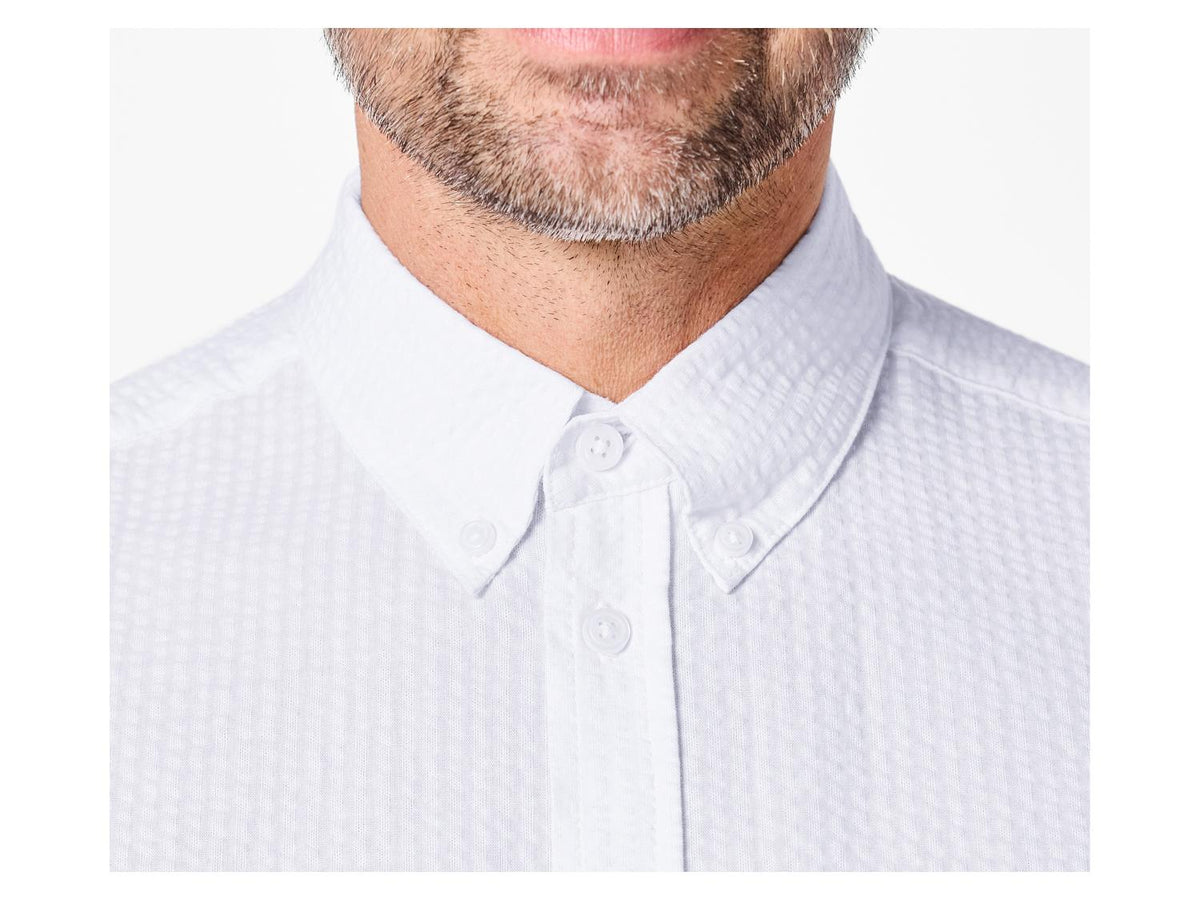 Chemise en seersucker homme