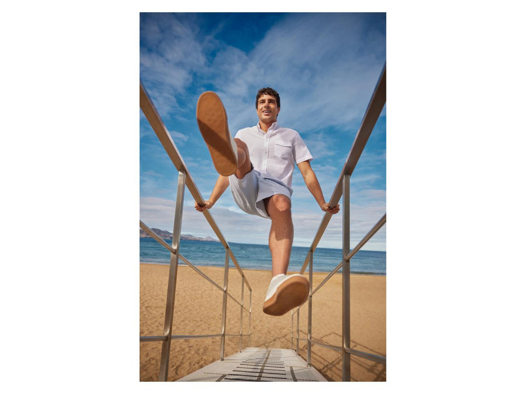 Chemise en seersucker homme