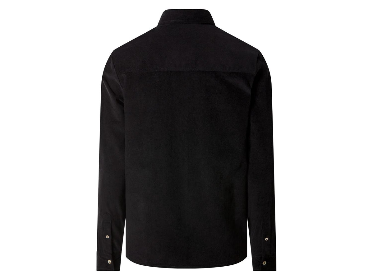 Chemise en velours côtelé homme