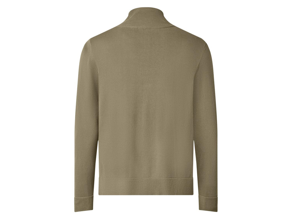 Gilet zippé en maille homme