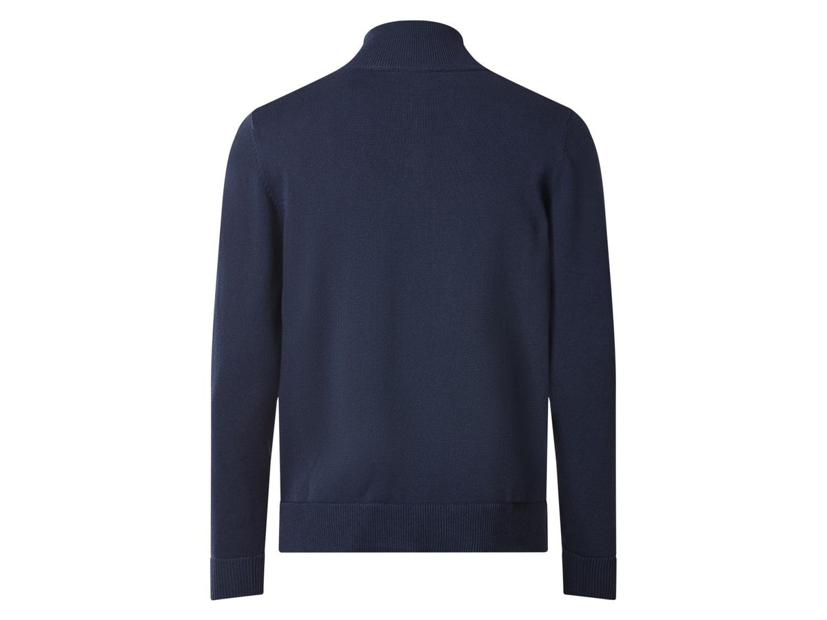 Gilet zippé en maille homme