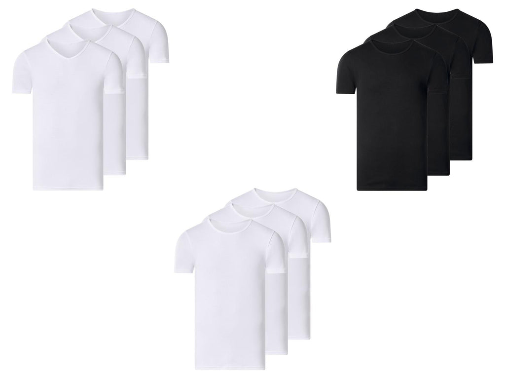 Lot de 3 maillots de corps côtelés
