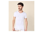 Lot de 3 maillots de corps côtelés homme