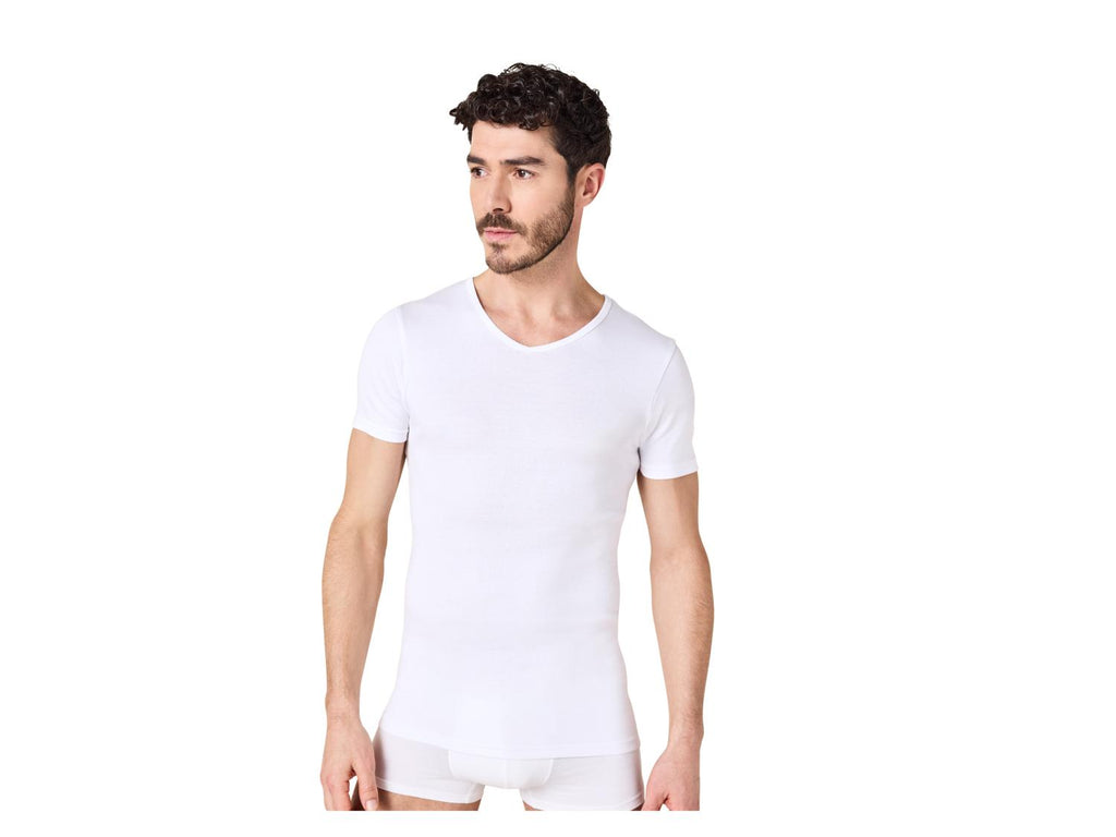 Lot de 3 maillots de corps côtelés homme