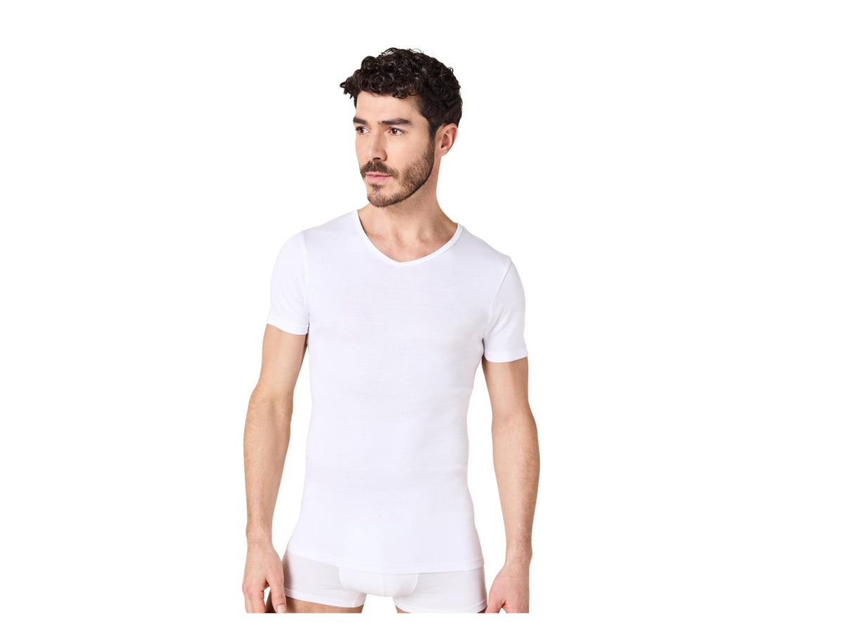 Lot de 3 maillots de corps côtelés homme