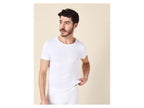 Lot de 3 maillots de corps côtelés homme
