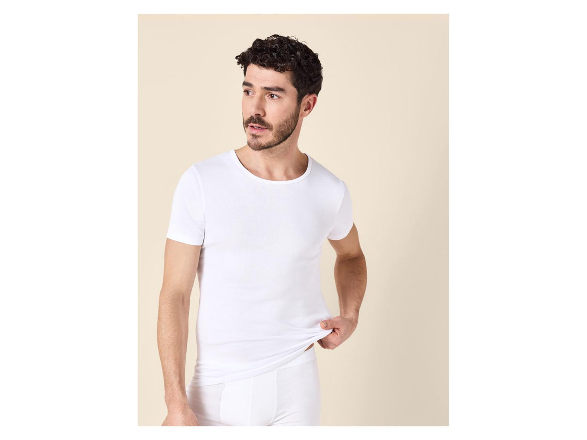 Lot de 3 maillots de corps côtelés homme