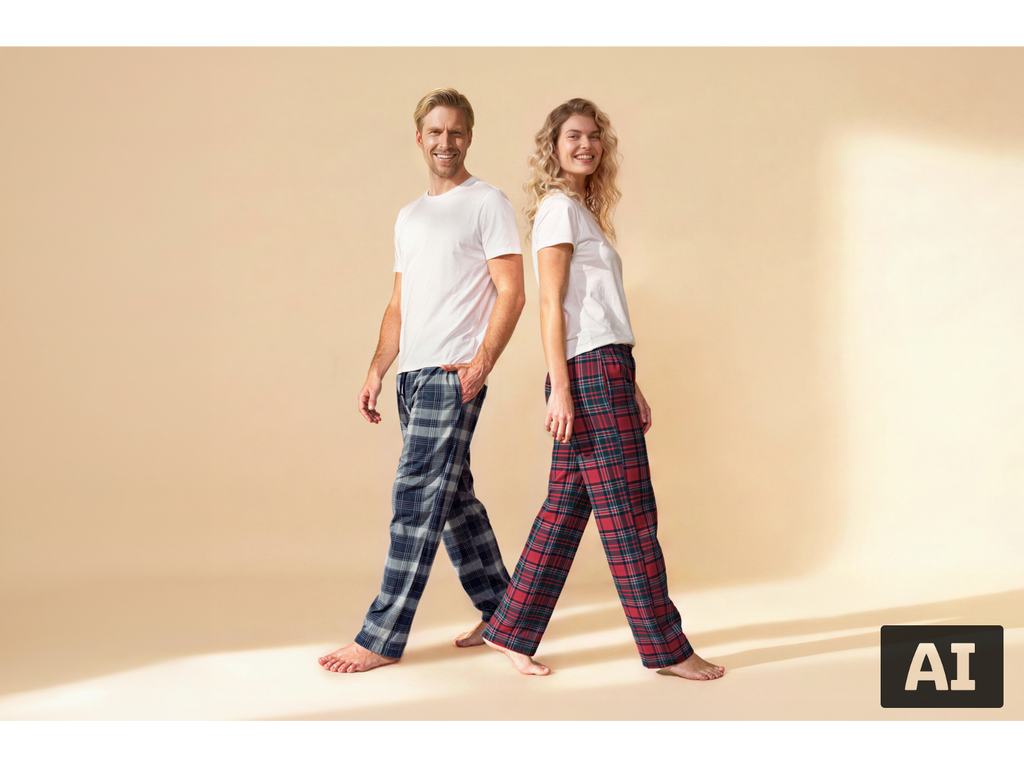 Pantalon de pyjama en flanelle homme