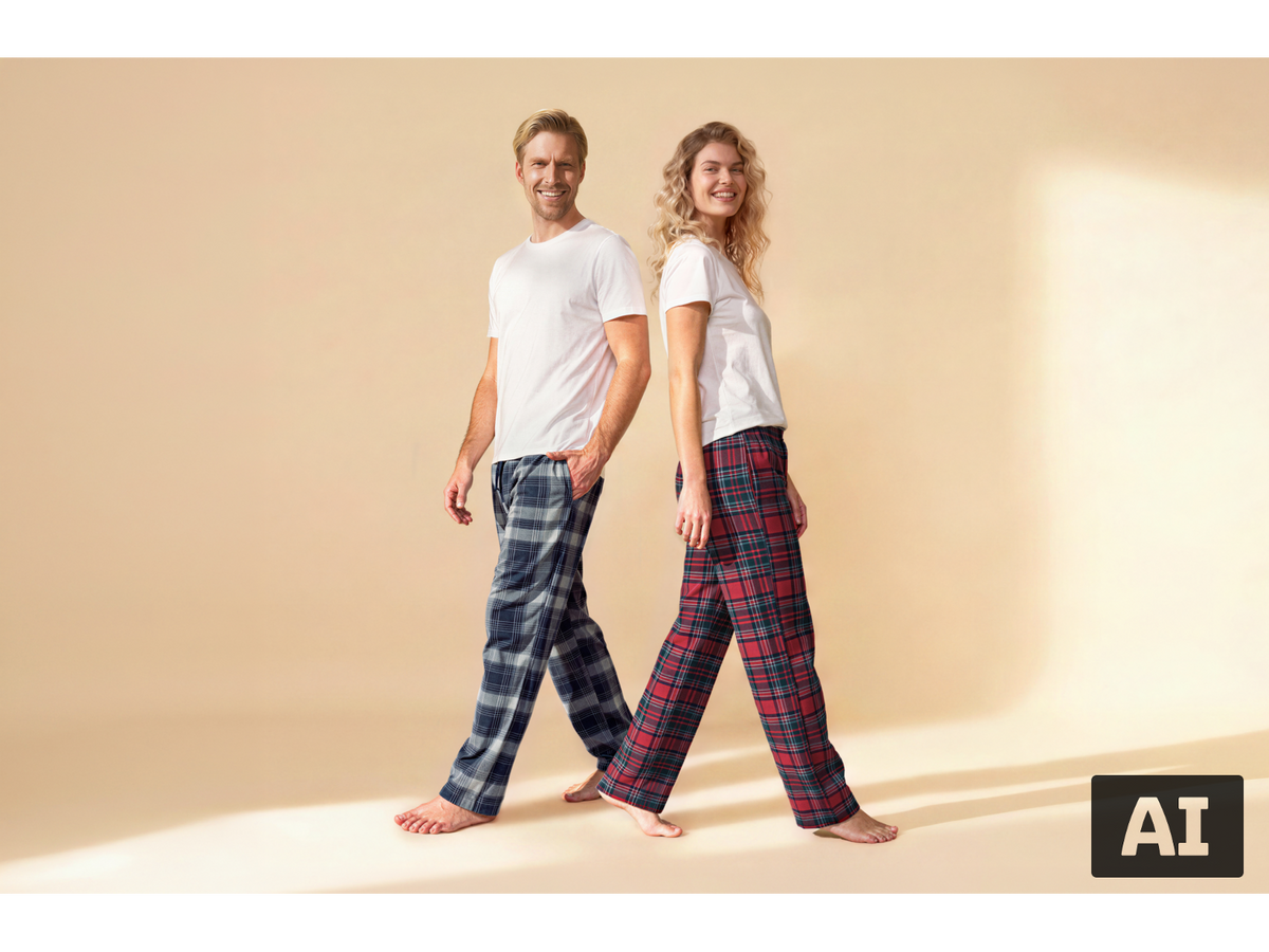 Pantalon de pyjama en flanelle homme