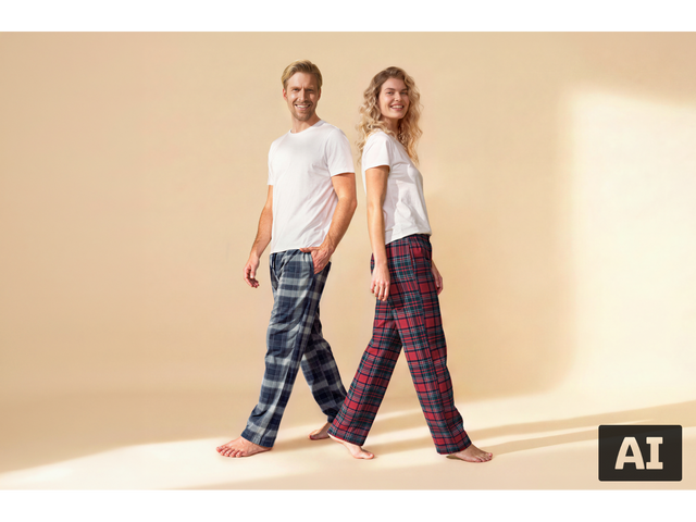 Pantalon de pyjama en flanelle homme