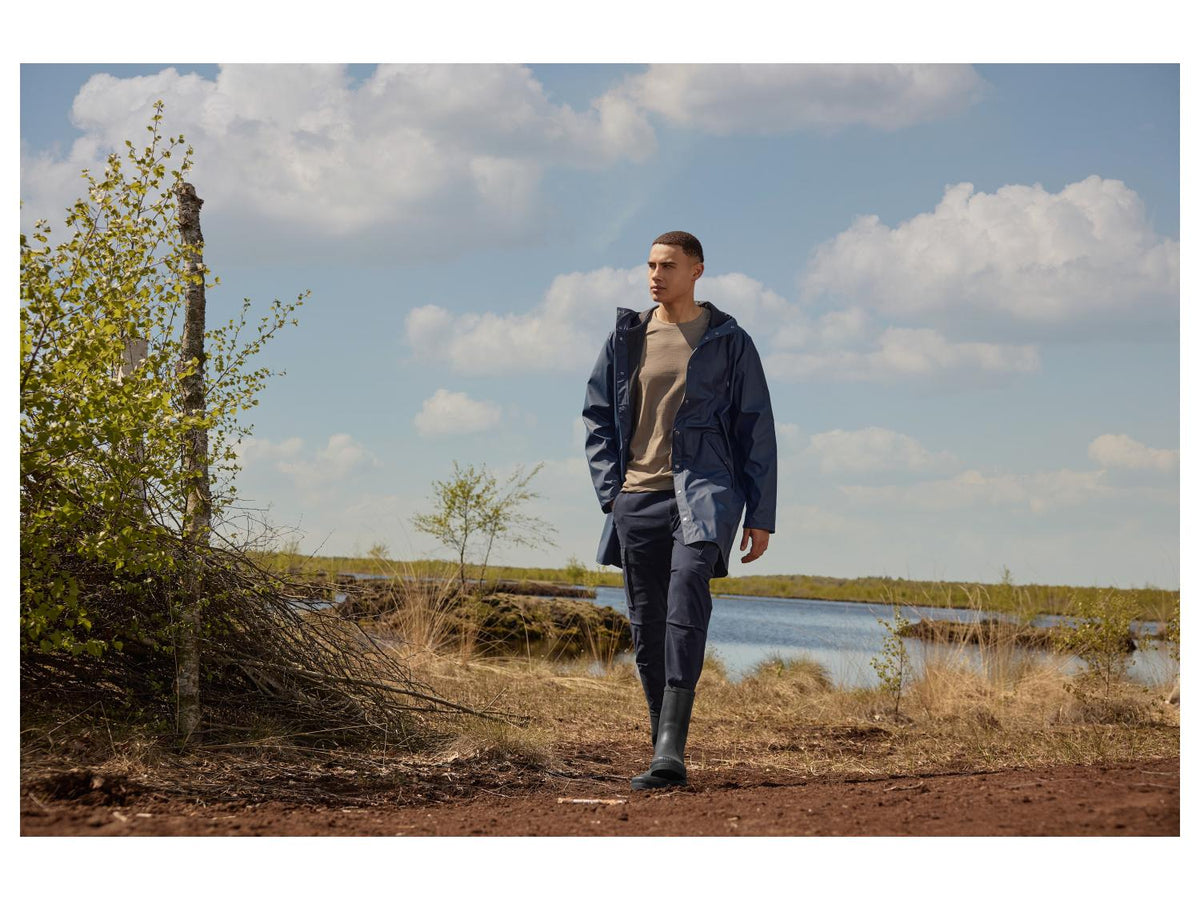 Parka de pluie homme