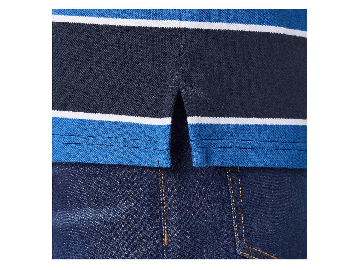 Polo en piqué homme