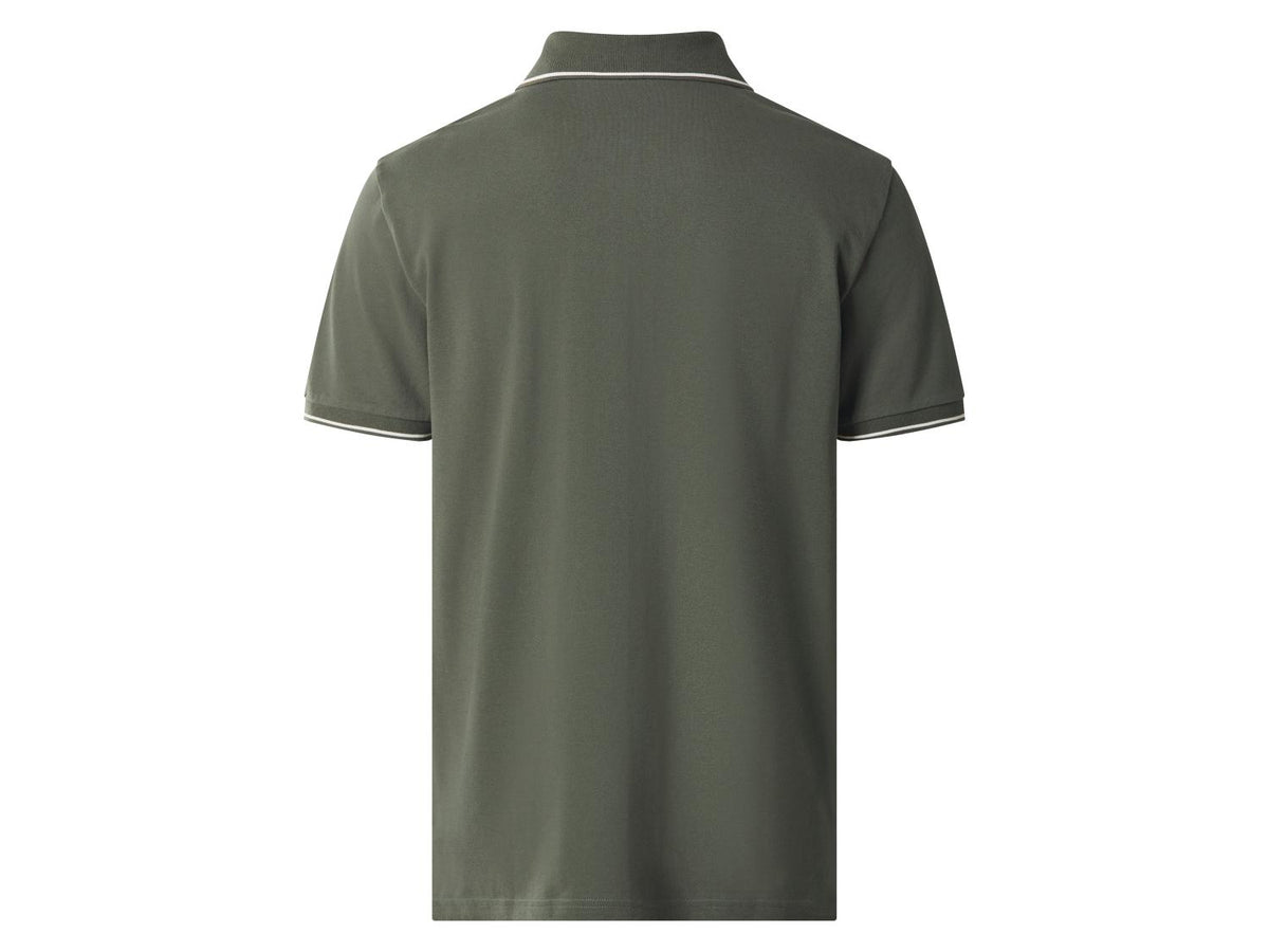 Polo en piqué homme