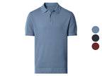 Polo homme en maille fine premium