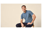 Polo homme en maille fine premium