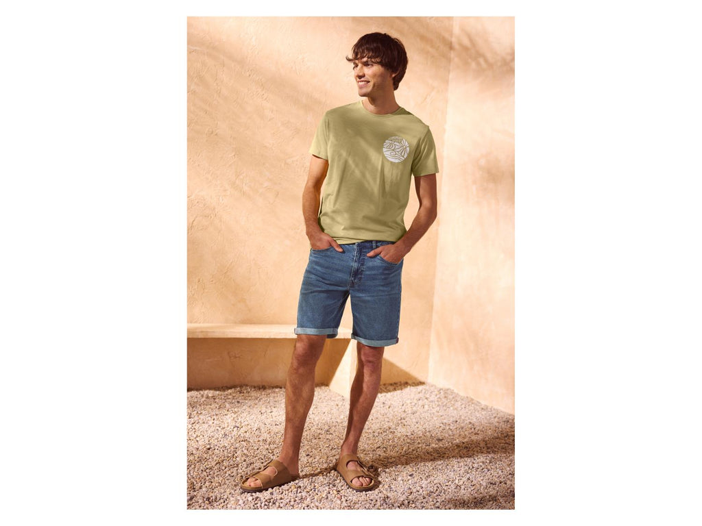 Short en jean homme