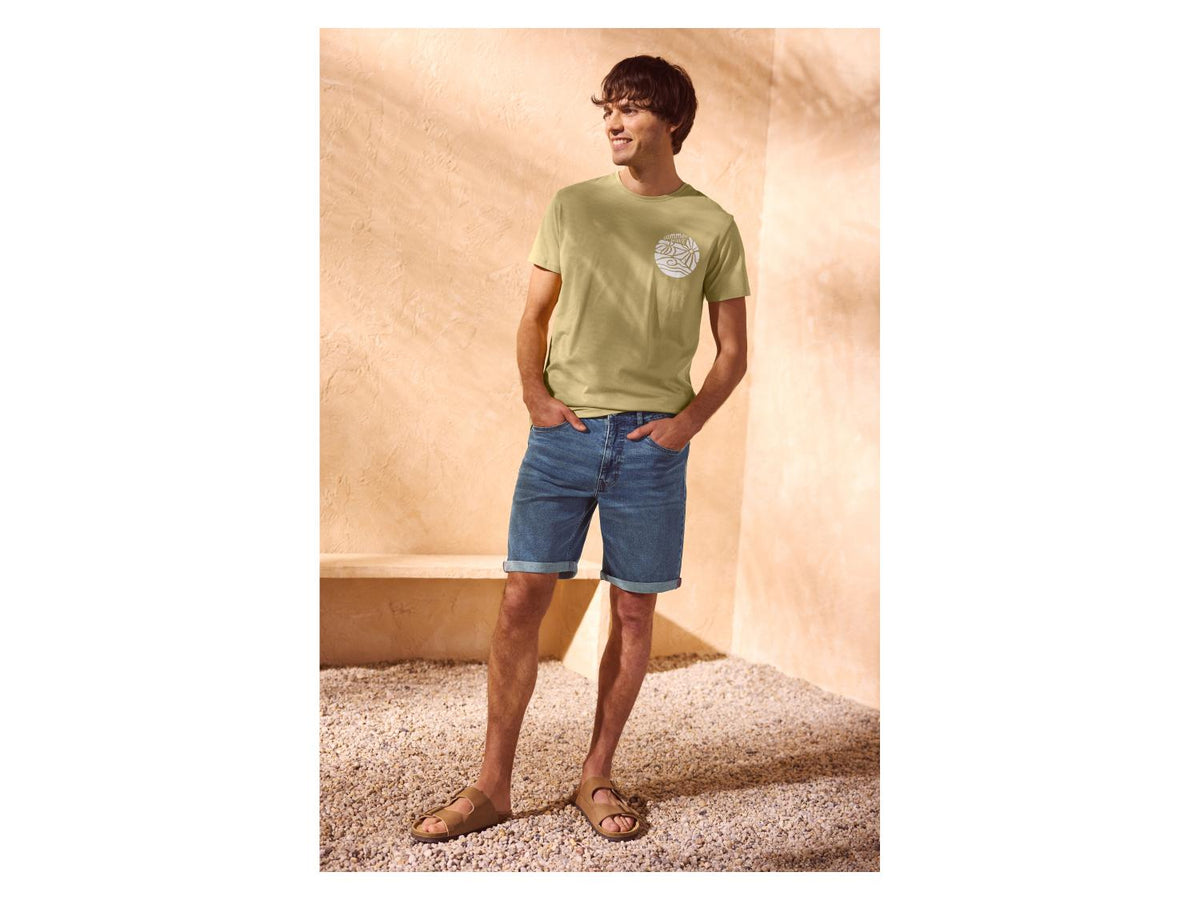 Short en jean homme