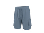 Short molletonné cargo homme