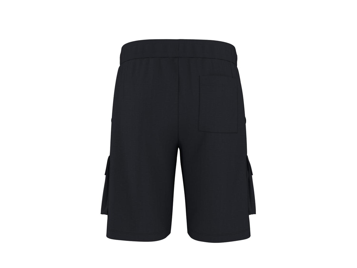 Short molletonné cargo homme