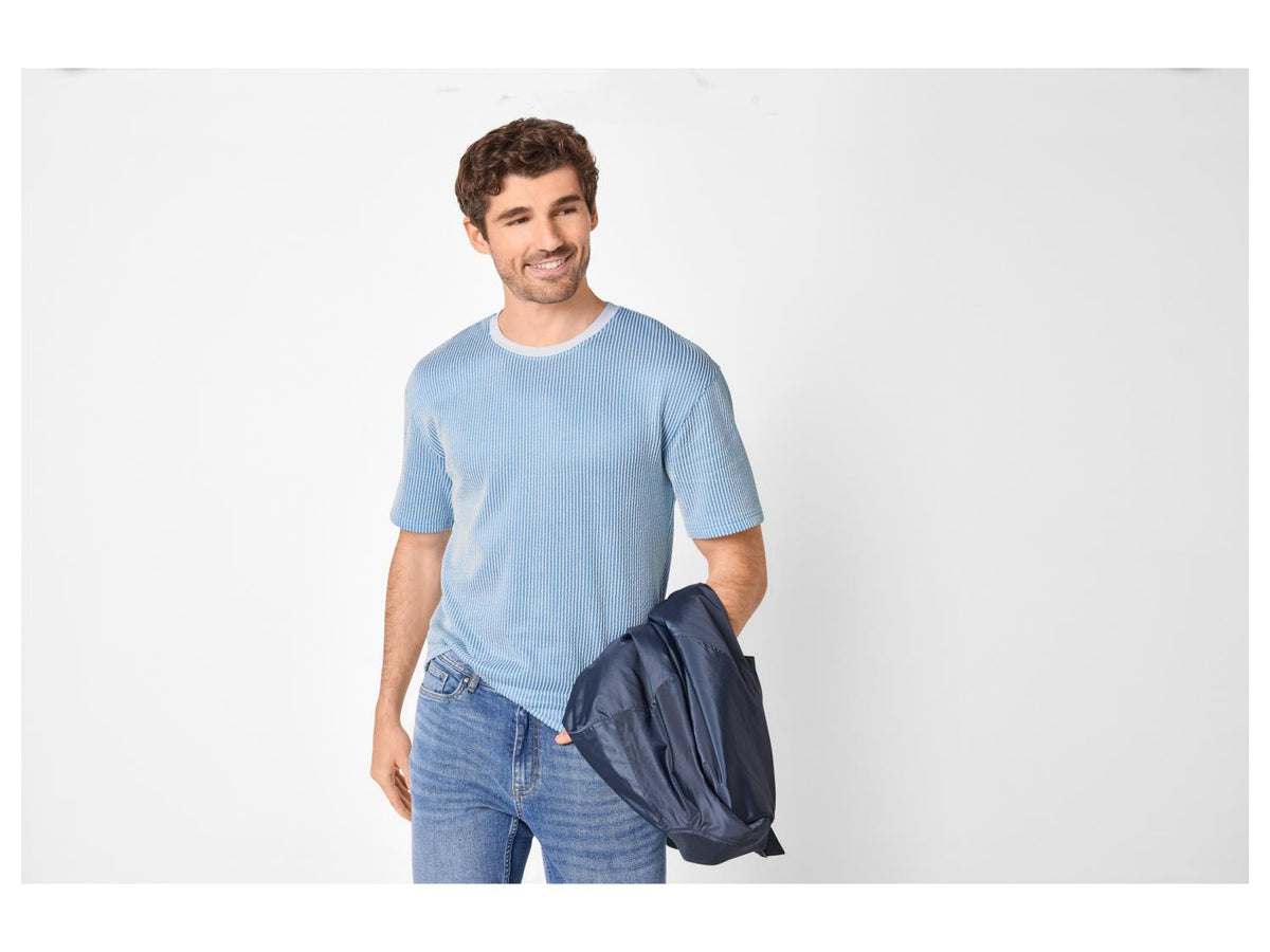 T-shirt en seersucker homme
