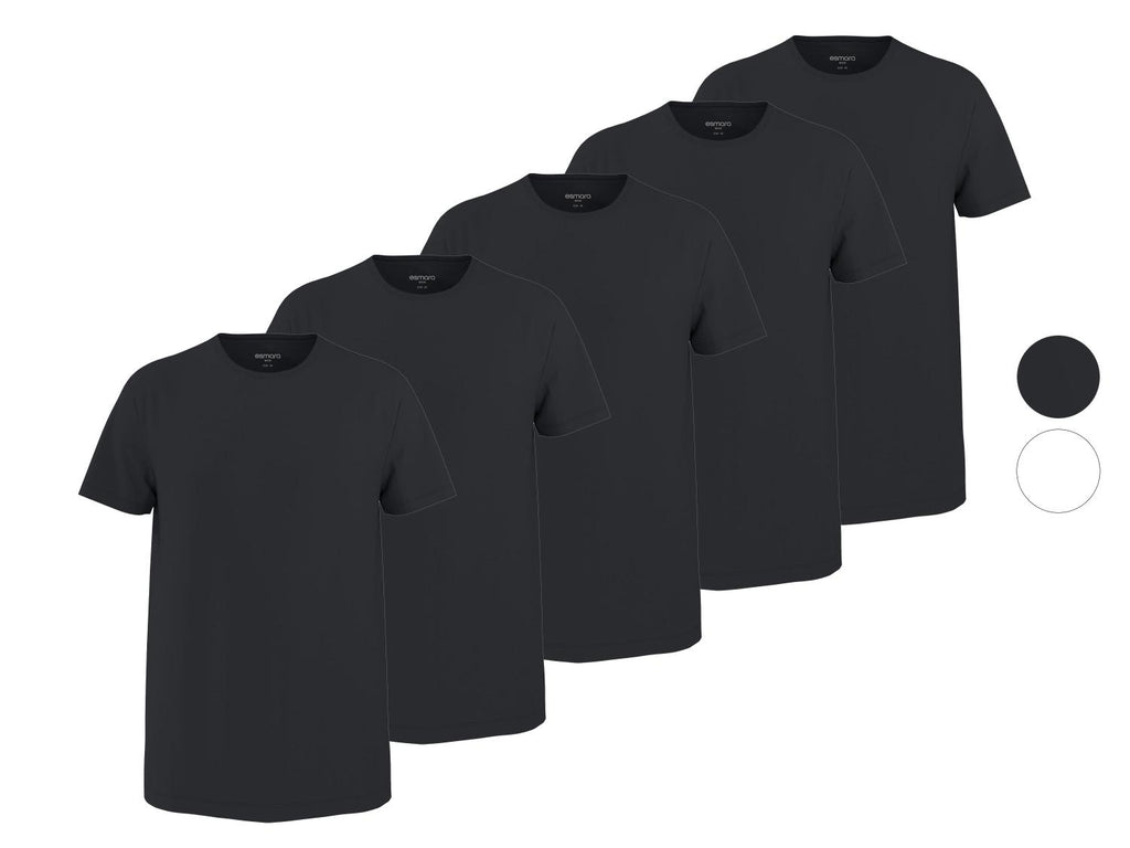 T-shirt pour homme, 5 pièces
