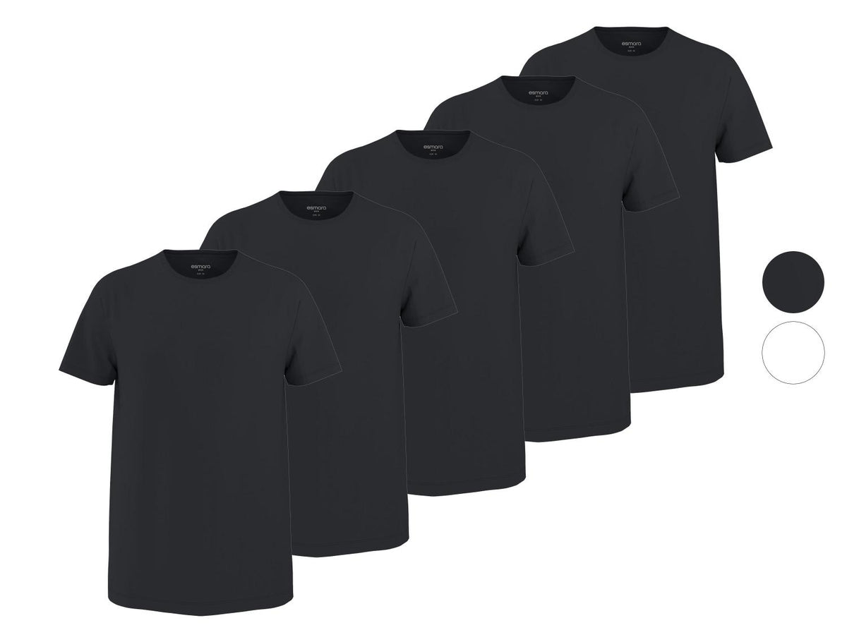 T-shirt pour homme, 5 pièces