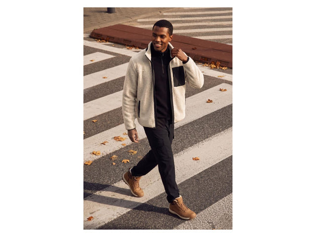 Veste en peluche homme