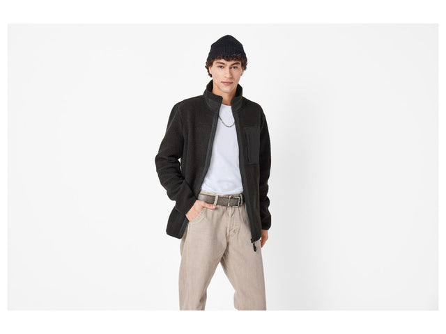 Veste en peluche homme
