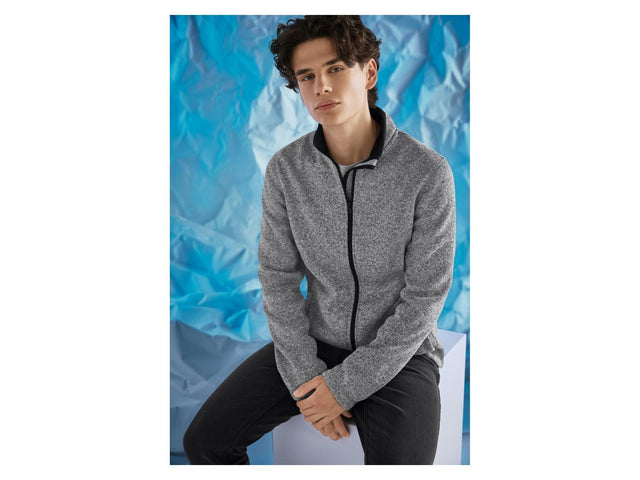 Veste polaire en tricot pour homme