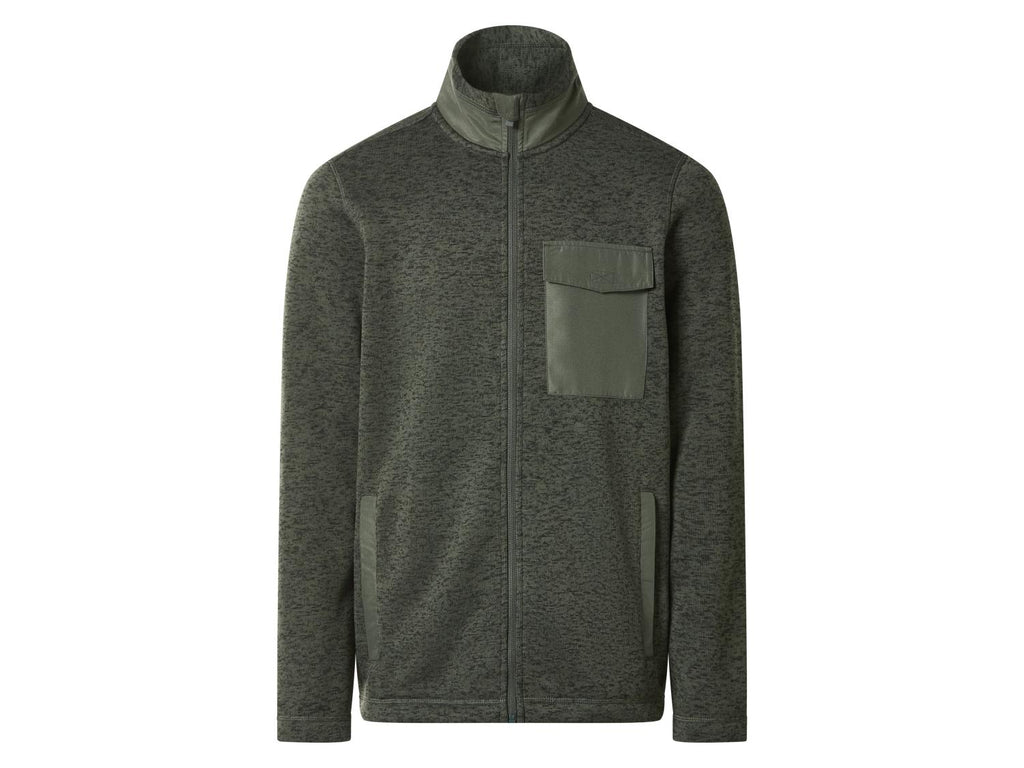Veste polaire en tricot pour homme