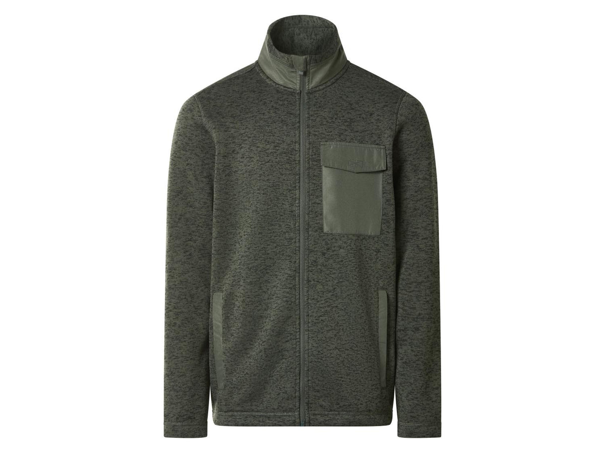 Veste polaire en tricot pour homme