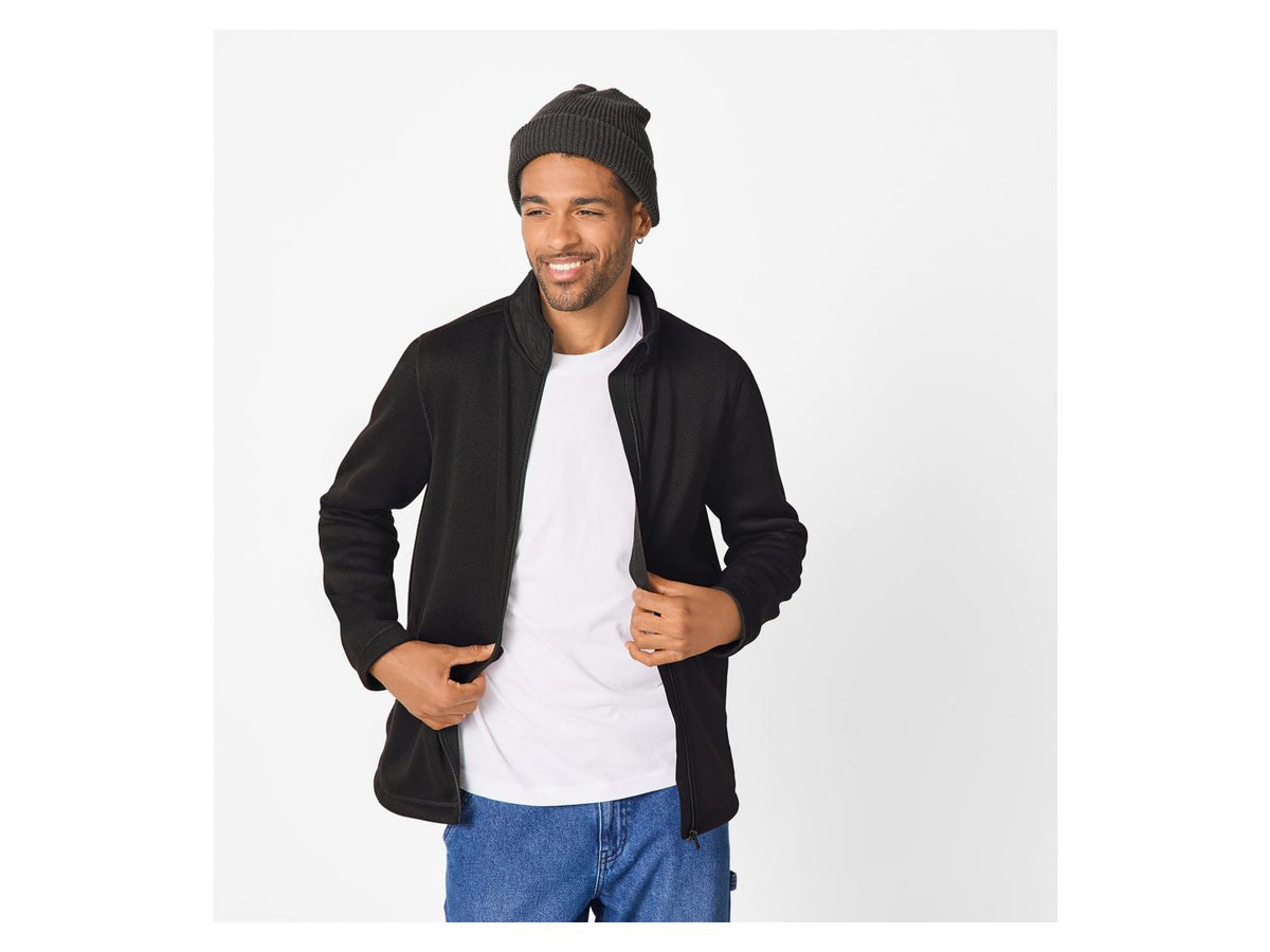 Veste polaire en tricot pour homme