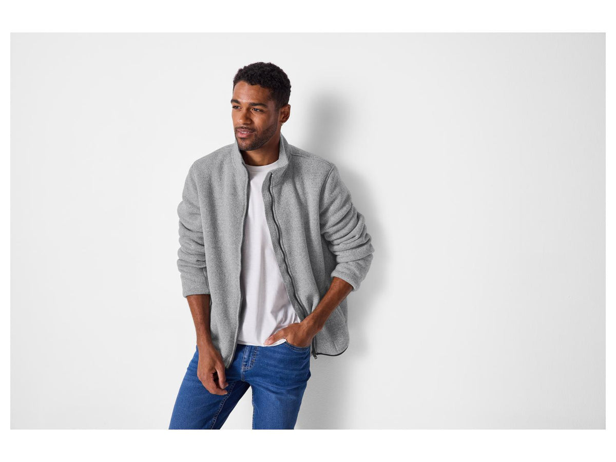 Veste polaire en tricot pour homme