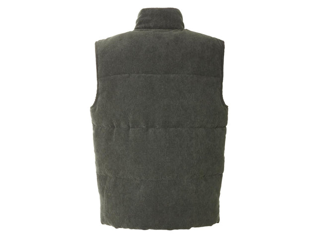 Veste sans manches en velours côtelé homme