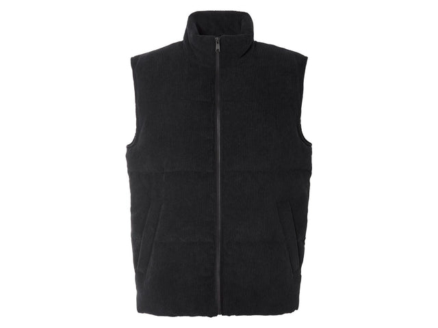 Veste sans manches en velours côtelé homme
