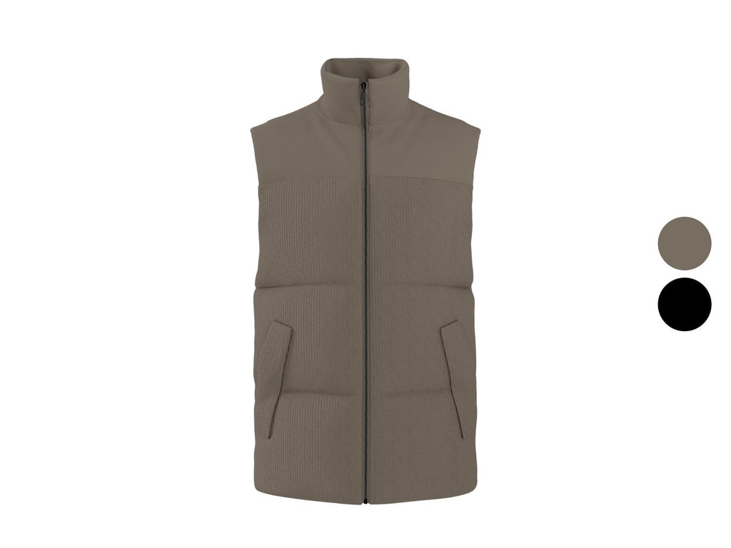 Veste sans manches en velours côtelé homme