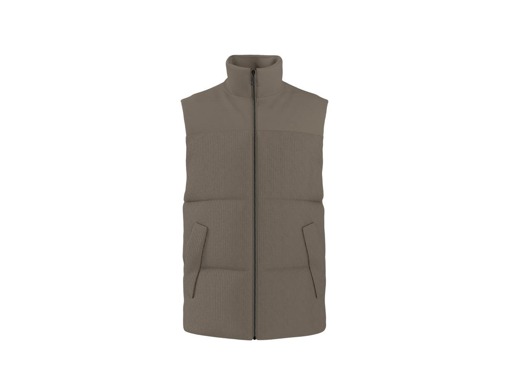 Veste sans manches en velours côtelé homme