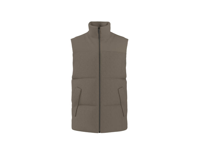Veste sans manches en velours côtelé homme