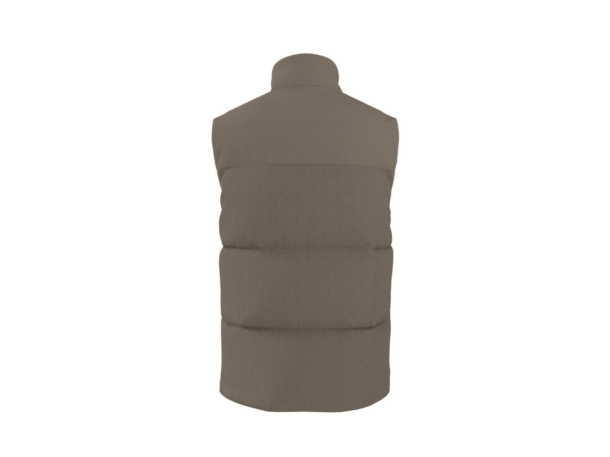 Veste sans manches en velours côtelé homme