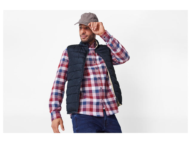 Veste sans manches réversible homme