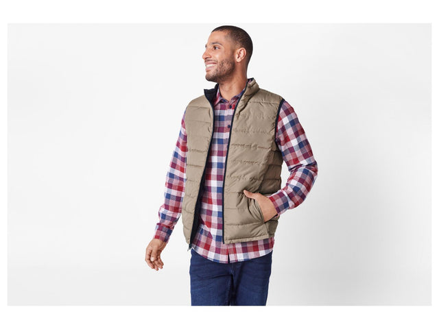 Veste sans manches réversible homme