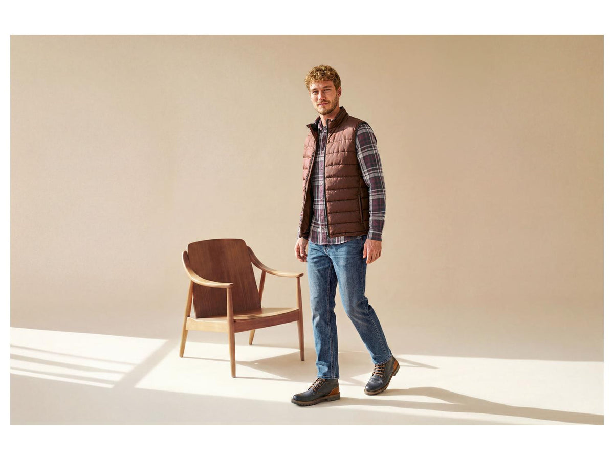 Veste sans manches réversible homme
